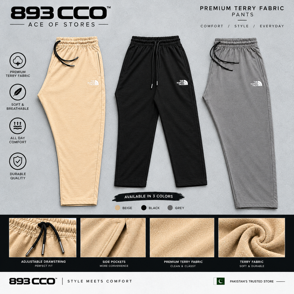 Premium Terry Fabric Trouser – 893 CCO™