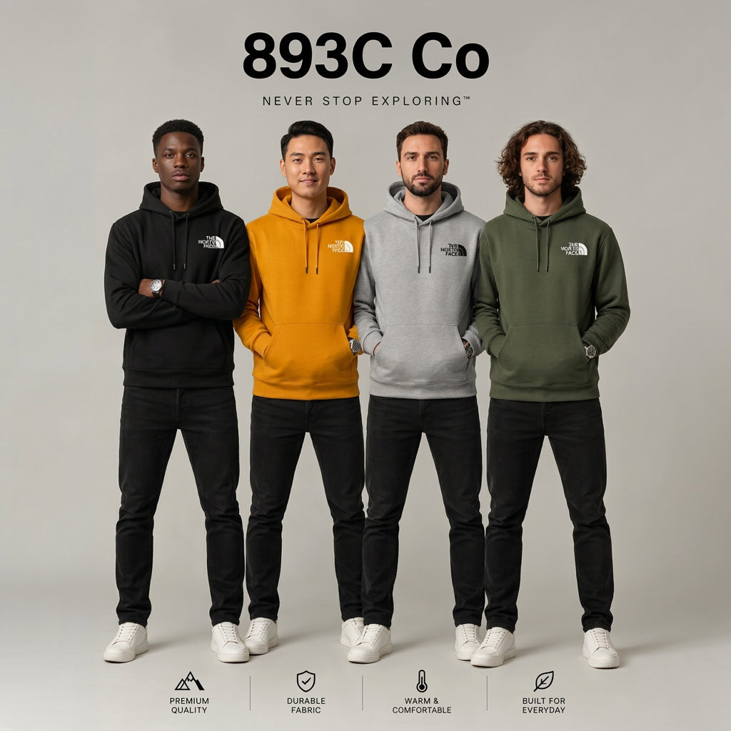 893C Co. Premium Heavyweight Hoodie | Minimal Design, Maximum Comfort