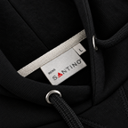 Santino Black Pullover Hoodie – Men’s Casual Wear