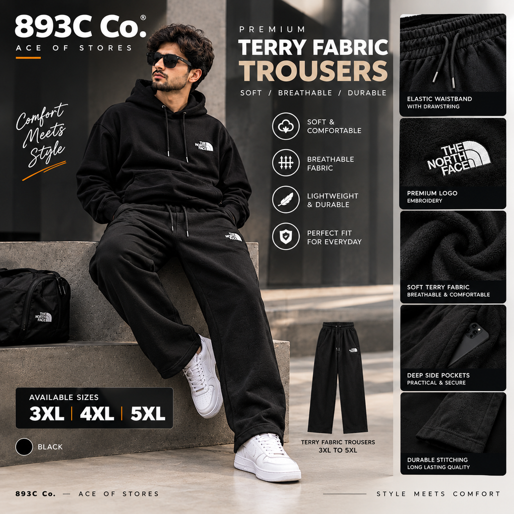 Premium Terry Fabric Trouser – 893 CCO™