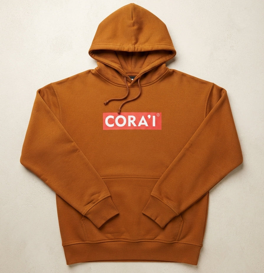 CORA'I Signature Heavyweight Hoodie — Rich Amber