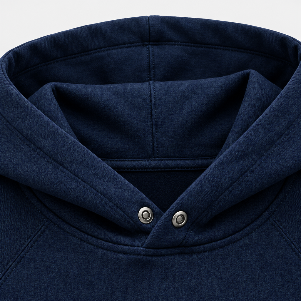 Dark Navy Pullover Hoodie