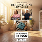 Men’s Cuban Collar Shirt – Premium Casual Collection | 893C Co.