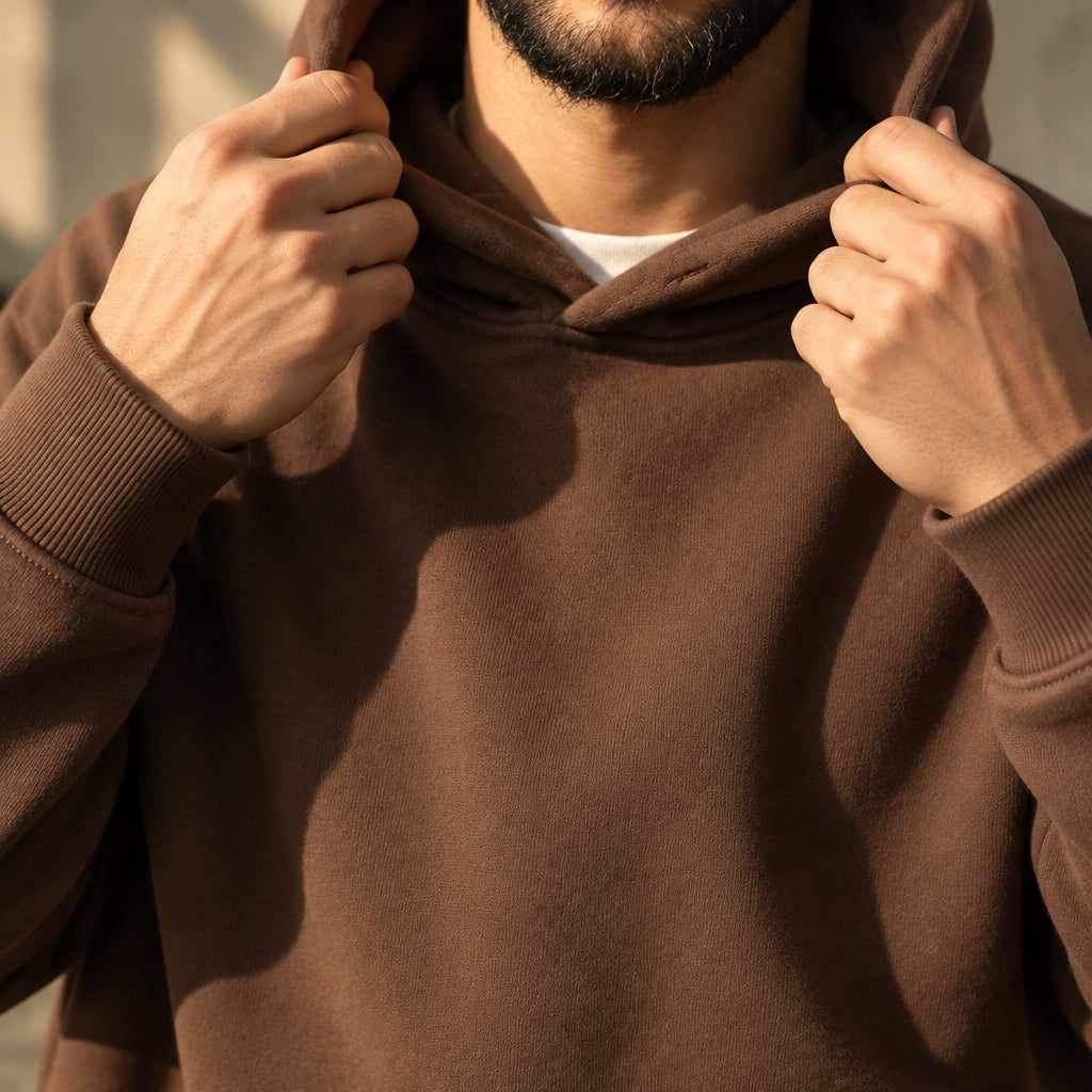 Dark Chocolate Heavyweight Pullover Hoodie