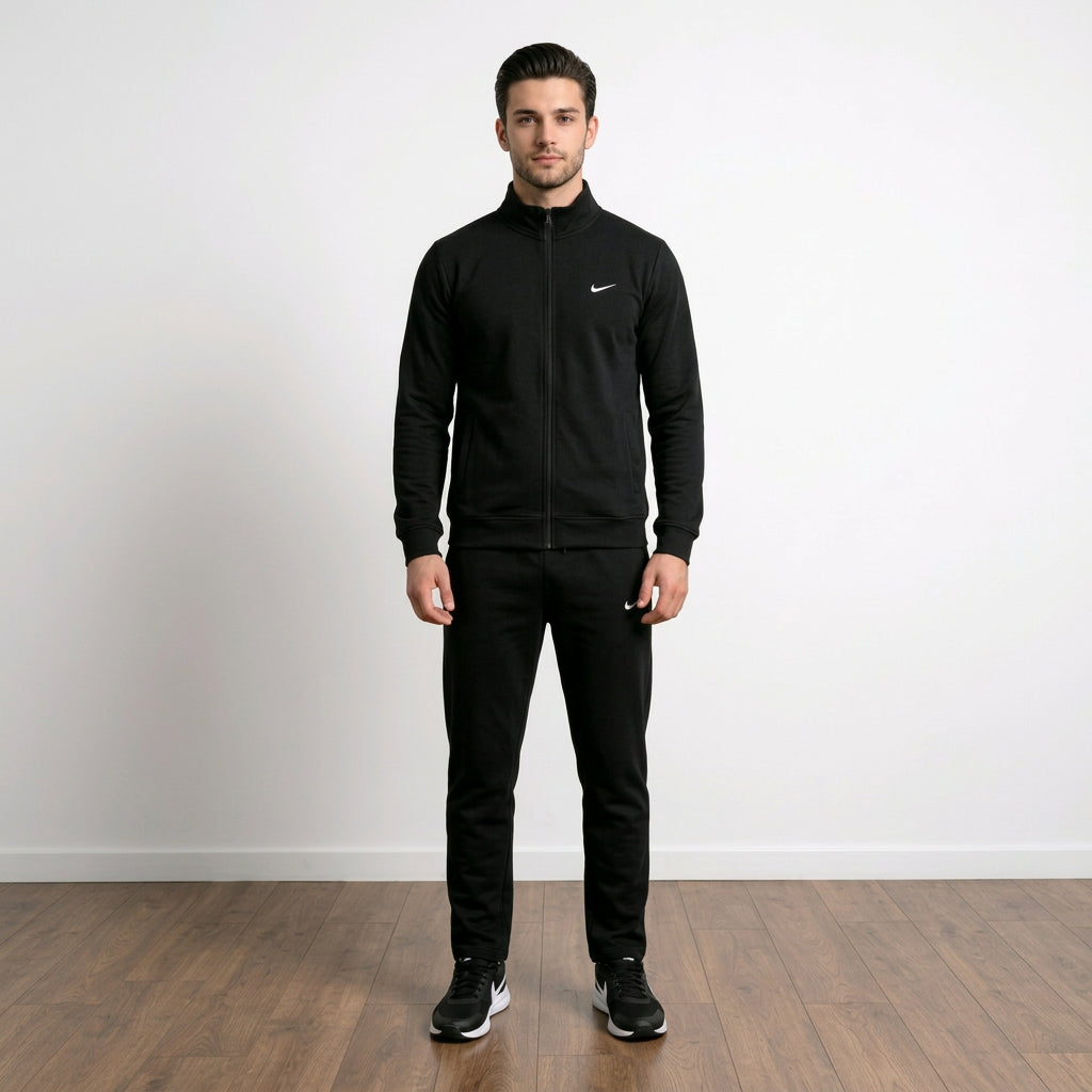 Men's Premium Zip-Up Tracksuit Set – Modern Fit, Everyday Comfort
