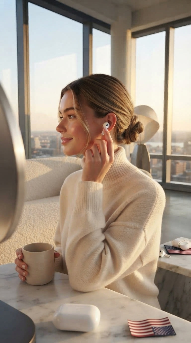 Wireless Earbuds Pro with Mag Safe Charging Case & Silicone Tips